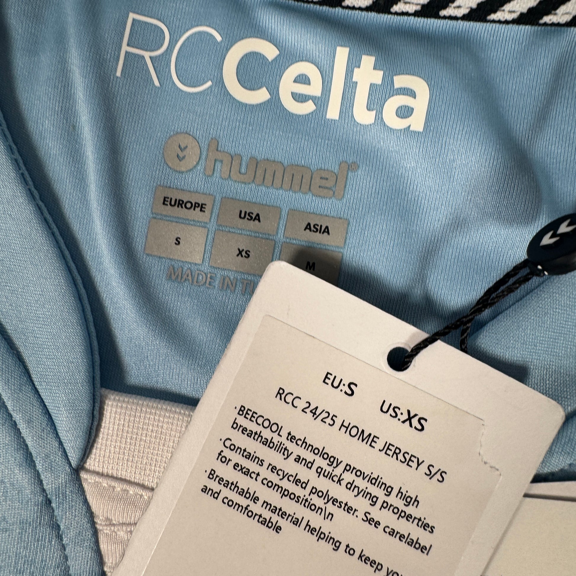 RC Celta Vigo 2024/2025 Home Football Shirt Small BNWT – Football Shirt Kingdom