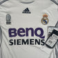 Real Madrid 2006/2007 Home Football Shirt Large BNWT
