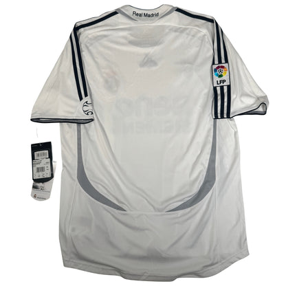 Real Madrid 2006/2007 Home Football Shirt Large BNWT — full back view