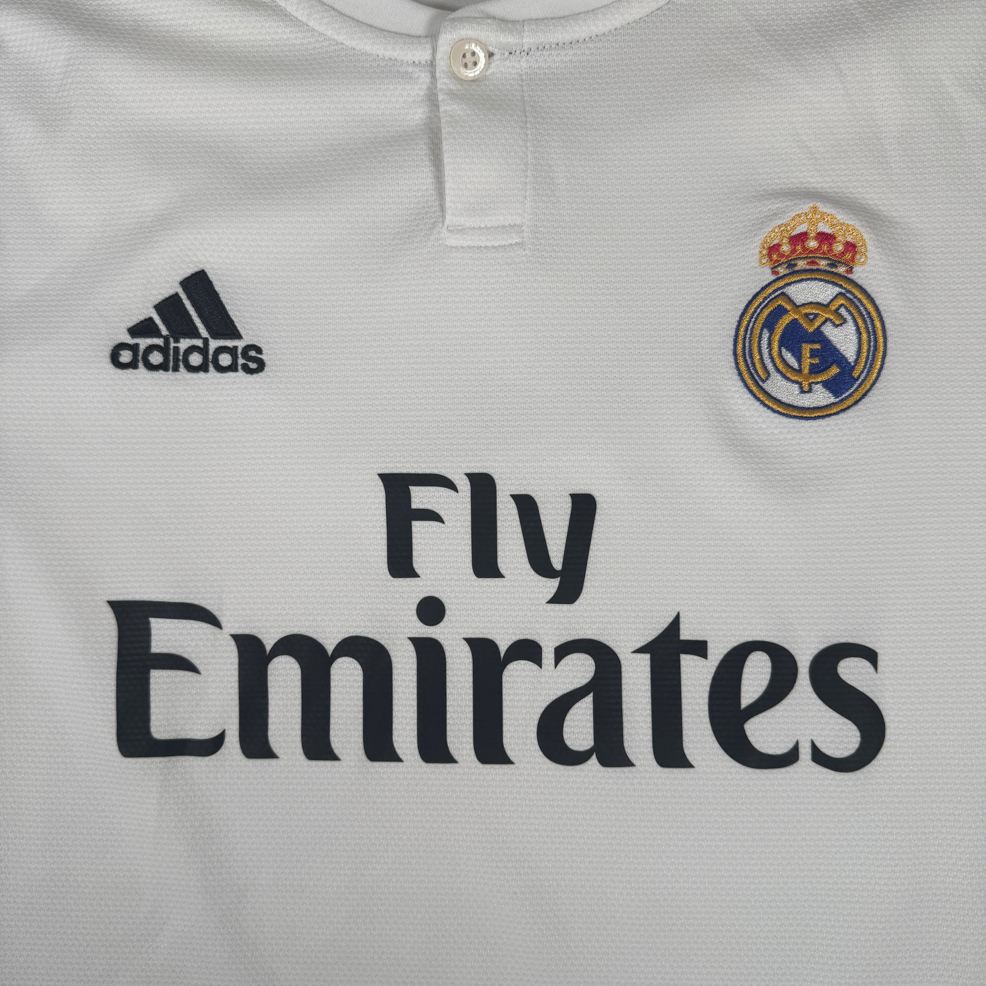Real Madrid 2018/2019 Home Football Shirt Large – Football Shirt Kingdom