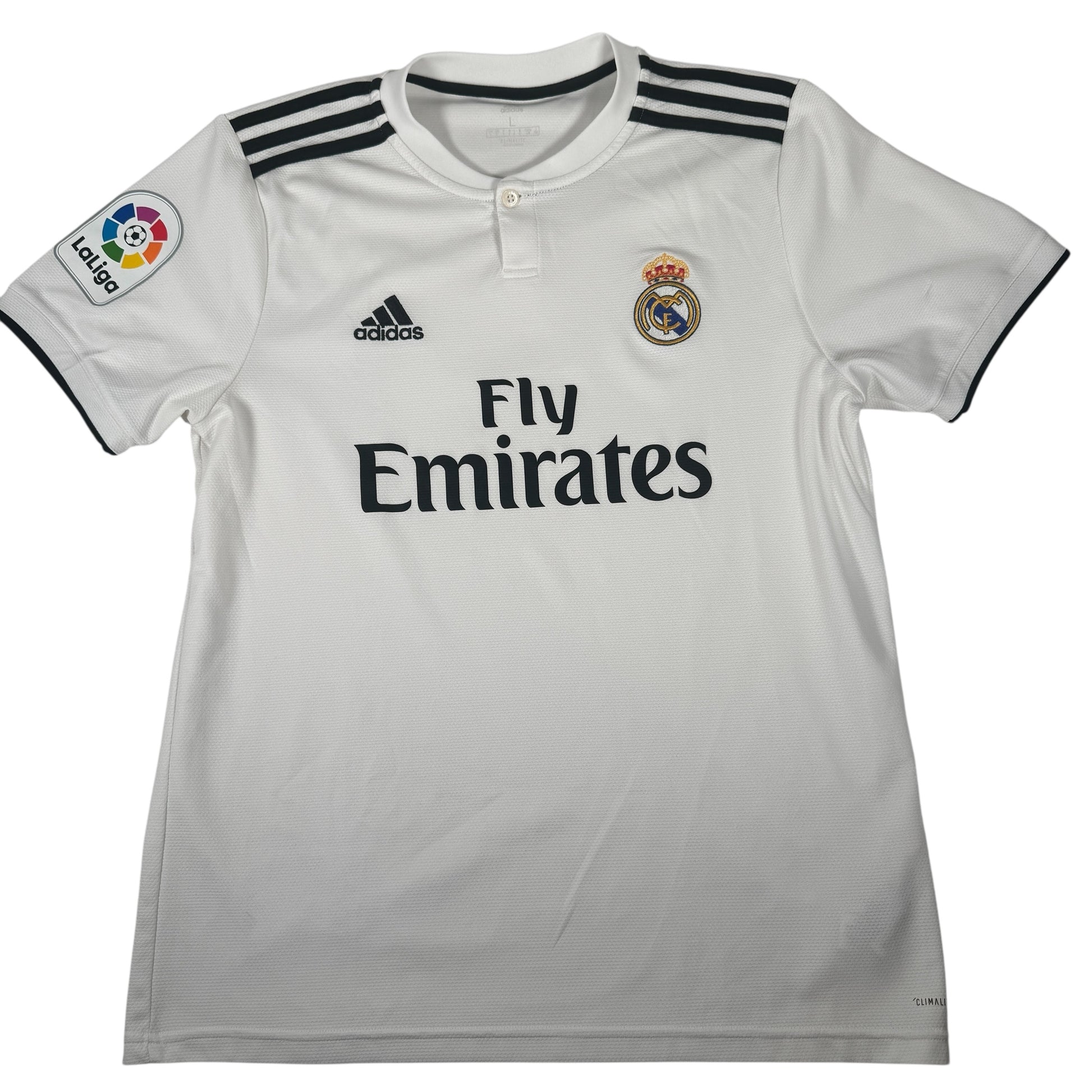 Real Madrid 2018/2019 Home Football Shirt Large – Football Shirt Kingdom
