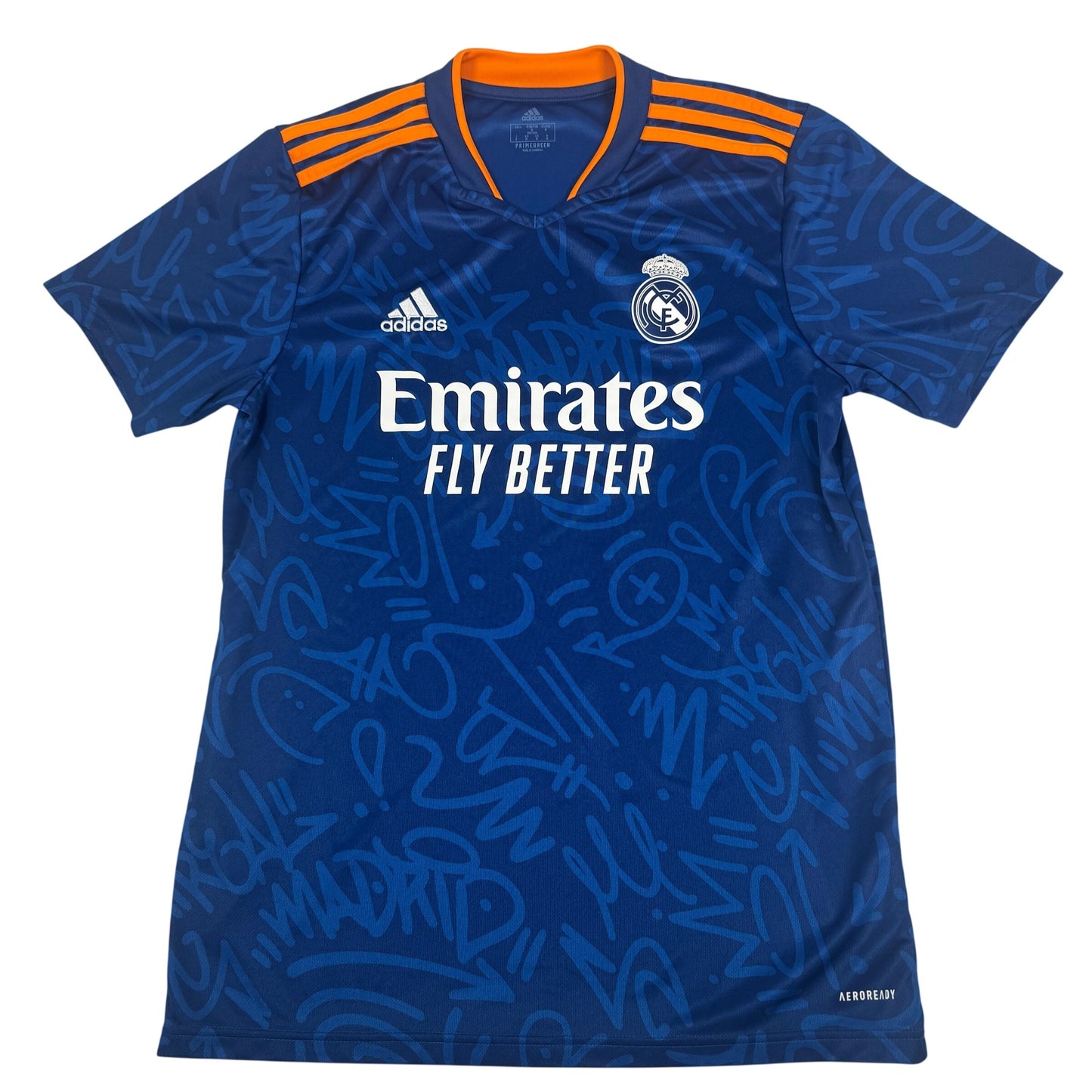 Real Madrid 2021/2022 Away Football Shirt Medium