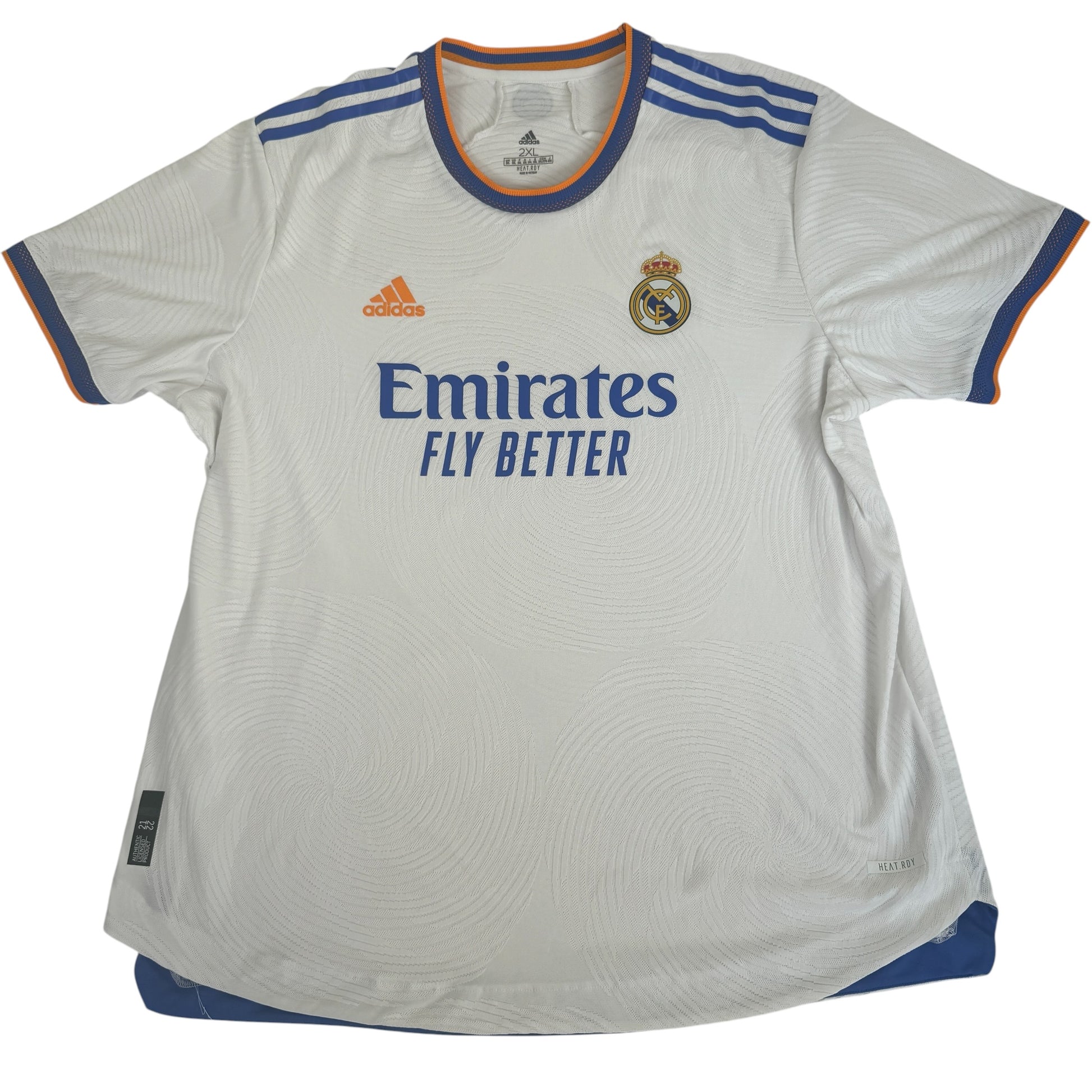 Real Madrid 2021/2022 Home Heat.RDY Football Shirt 2XL XXL – Football Shirt Kingdom