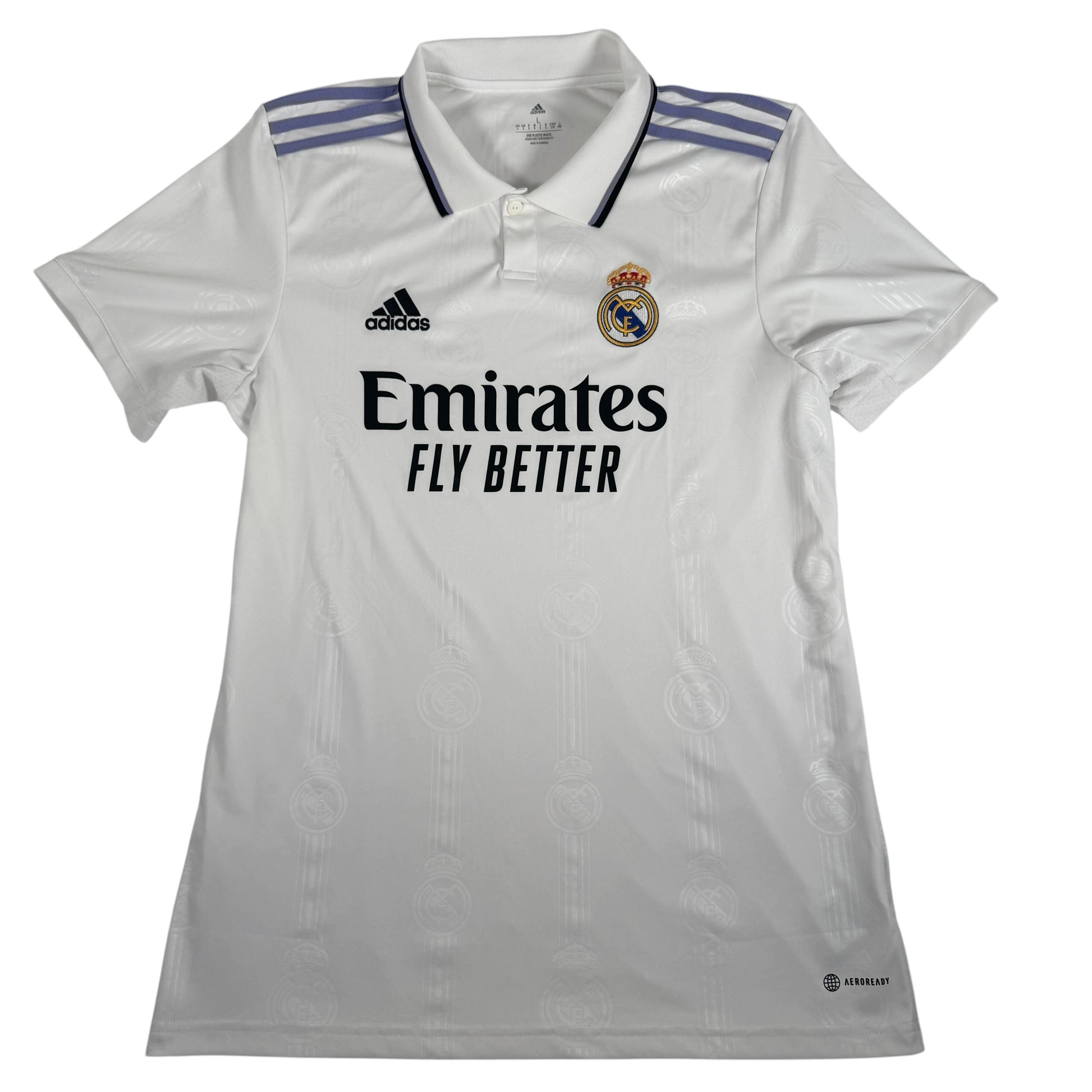 Real Madrid 2022/2023 Home Football Shirt Large – Football Shirt Kingdom