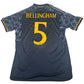 BELLINGHAM 5 Real Madrid 2023/2024 Away Football Shirt XL – Football Shirt Kingdom