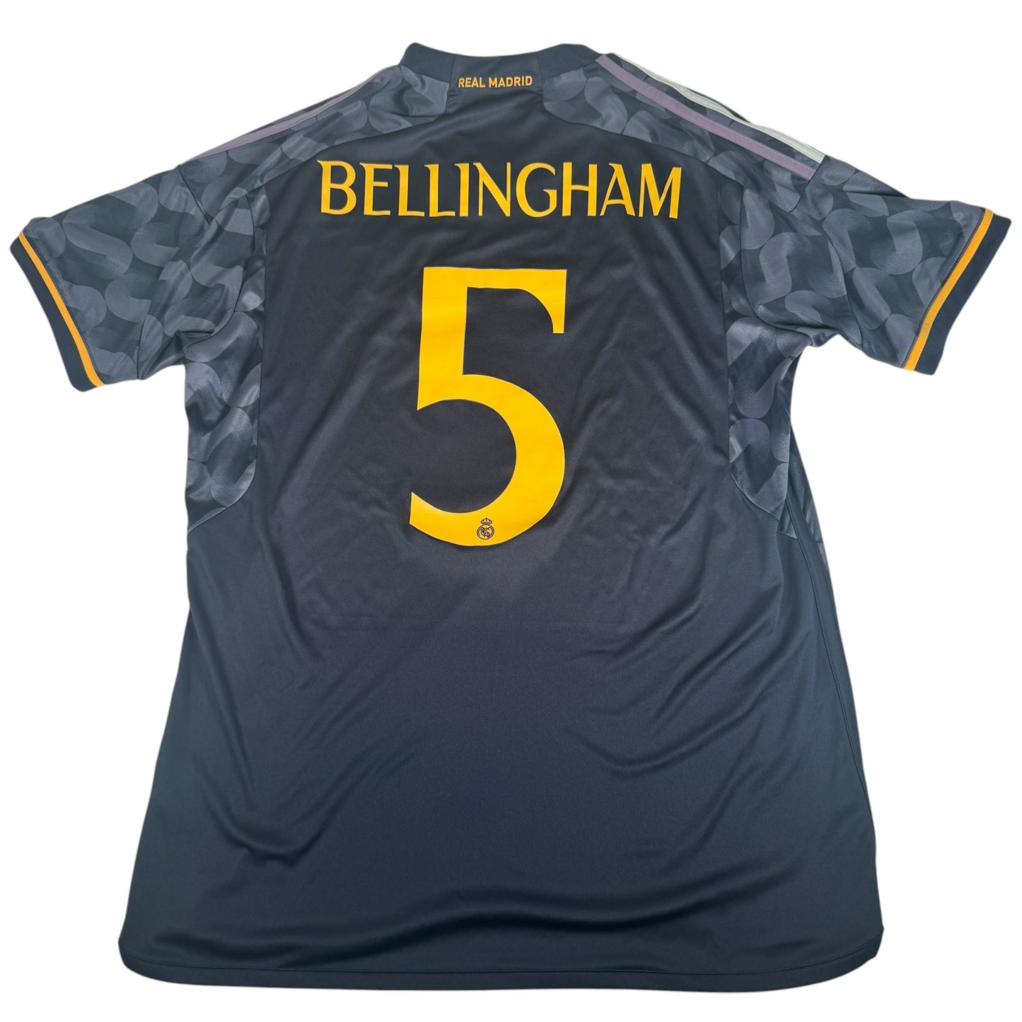 BELLINGHAM 5 Real Madrid 2023/2024 Away Football Shirt XL – Football Shirt Kingdom