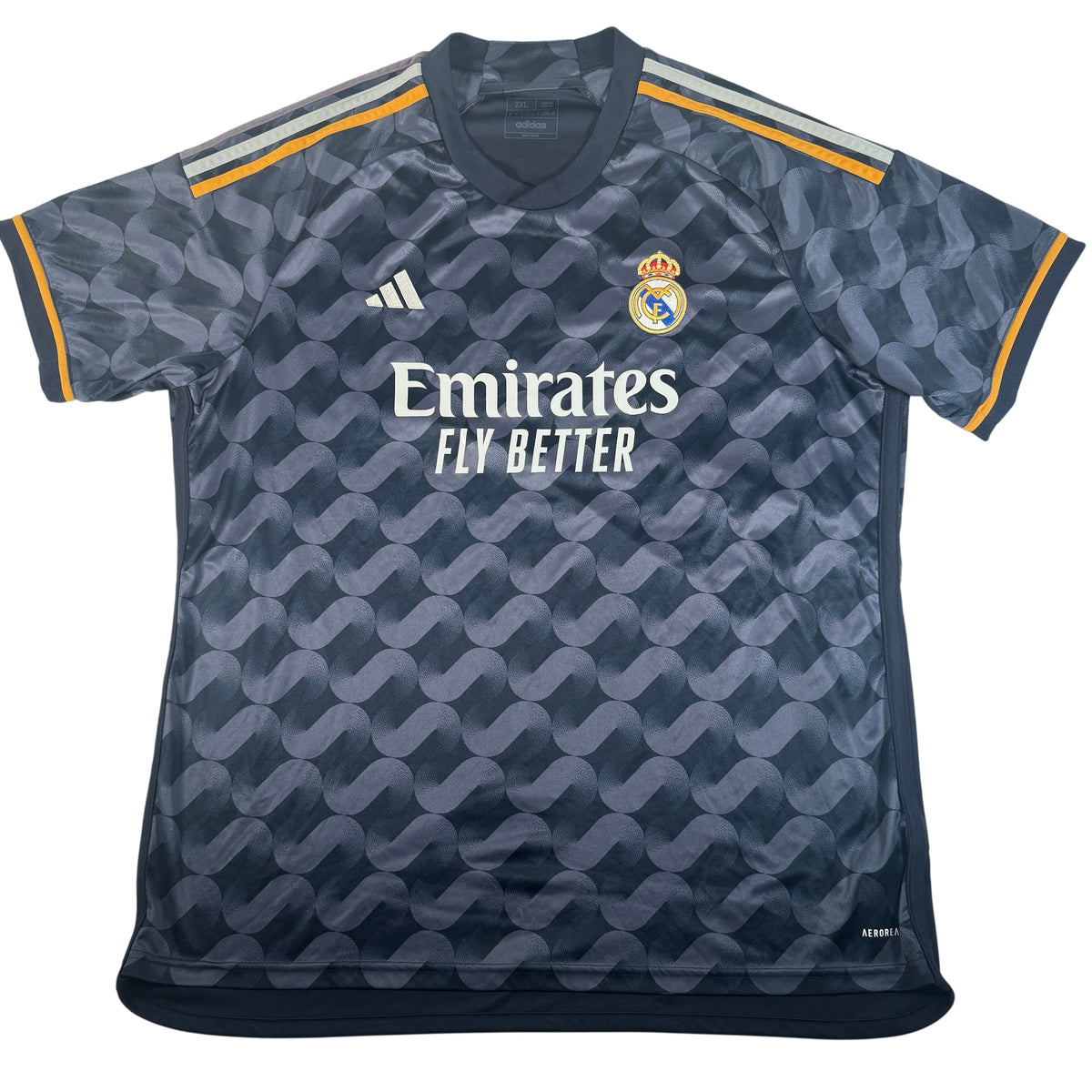 Front of Real Madrid 2023/2024 away football shirt, size XXL