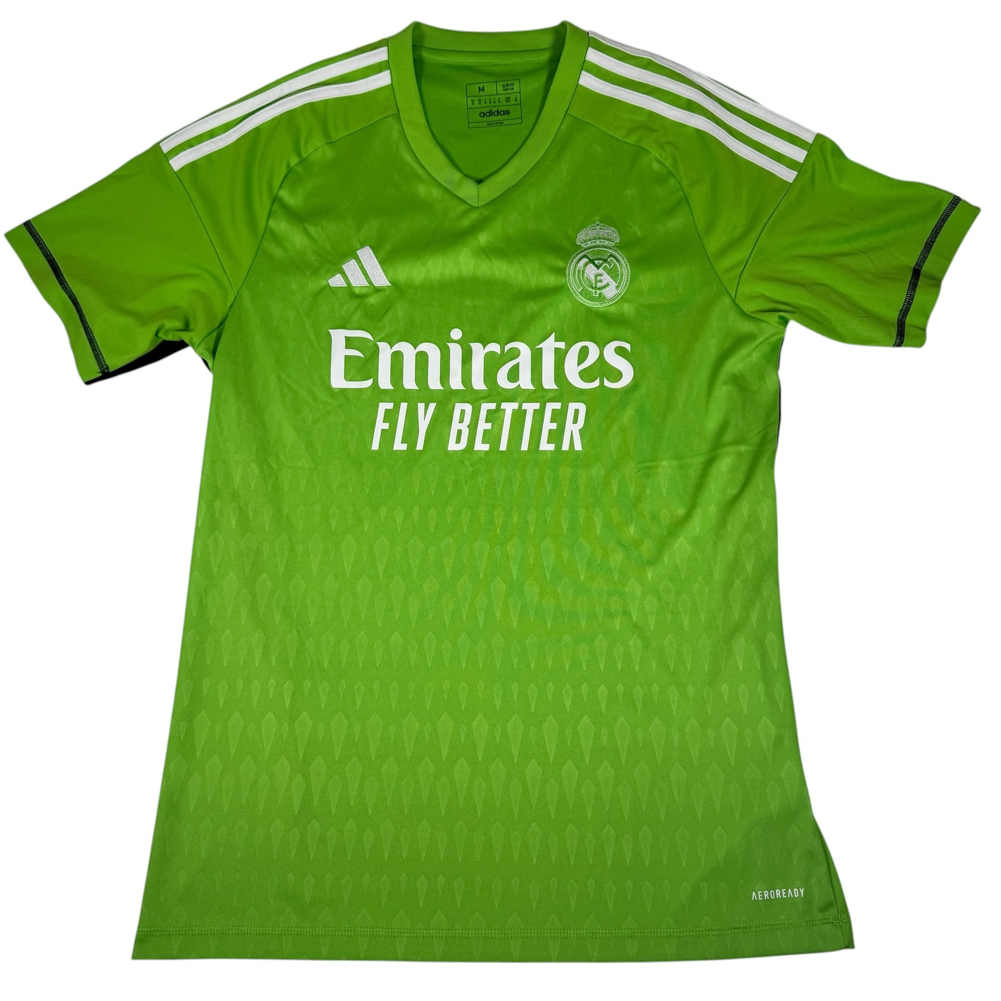 Real Madrid 2023/2024 Goalkeeper Football Shirt Medium – Football Shirt Kingdom