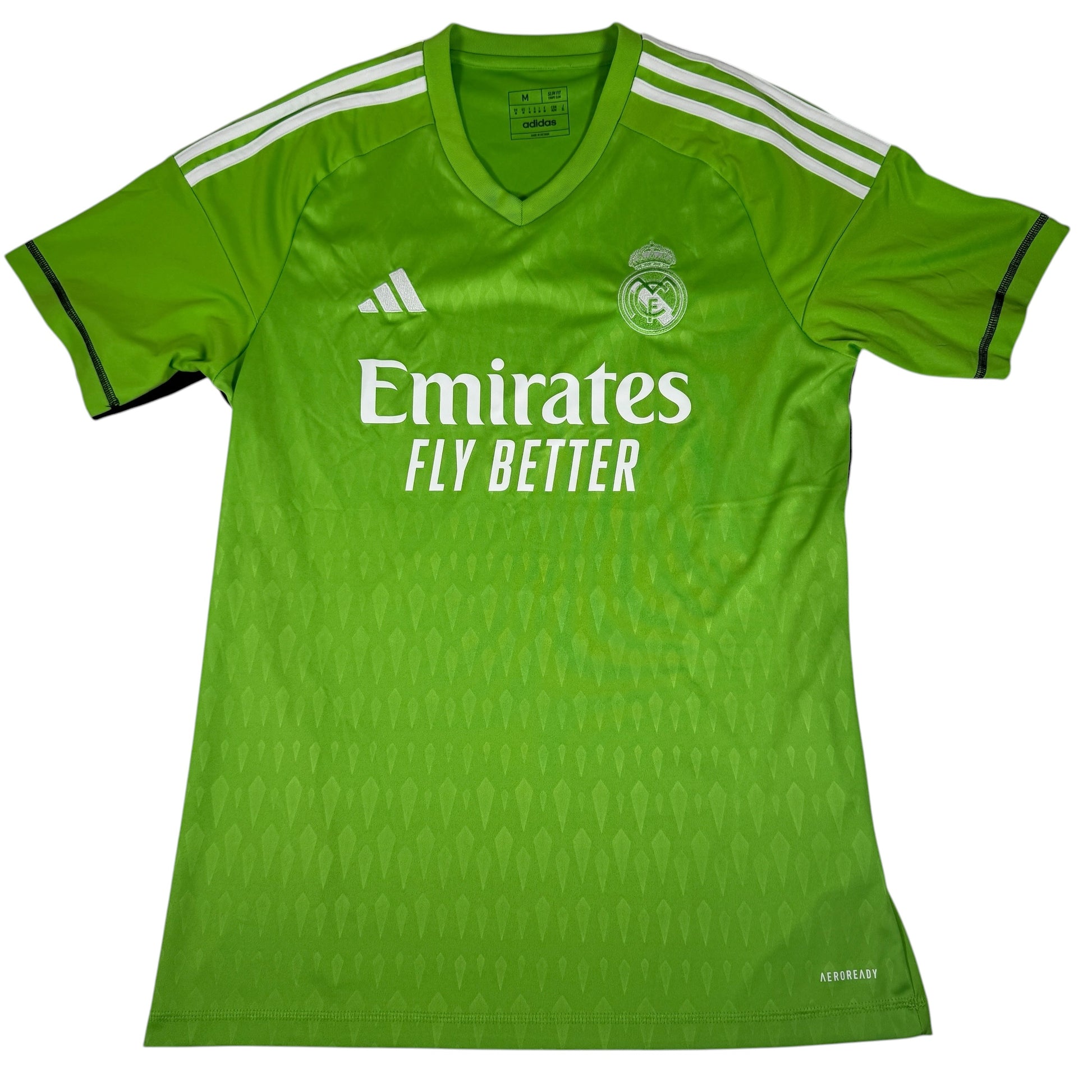 Real Madrid 2023/2024 Goalkeeper Football Shirt Medium – Football Shirt Kingdom