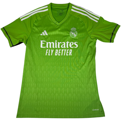 Real Madrid 2023/2024 Goalkeeper Football Shirt Medium — full front view