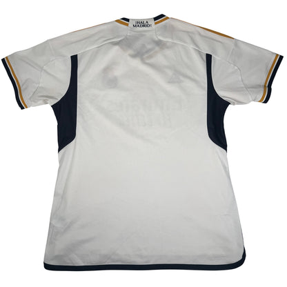Real Madrid 2023/2024 Home Football Shirt XL — full back view