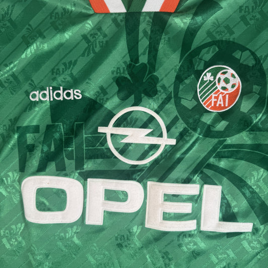 Republic of Ireland 1994/1995 Home Football Shirt Medium
