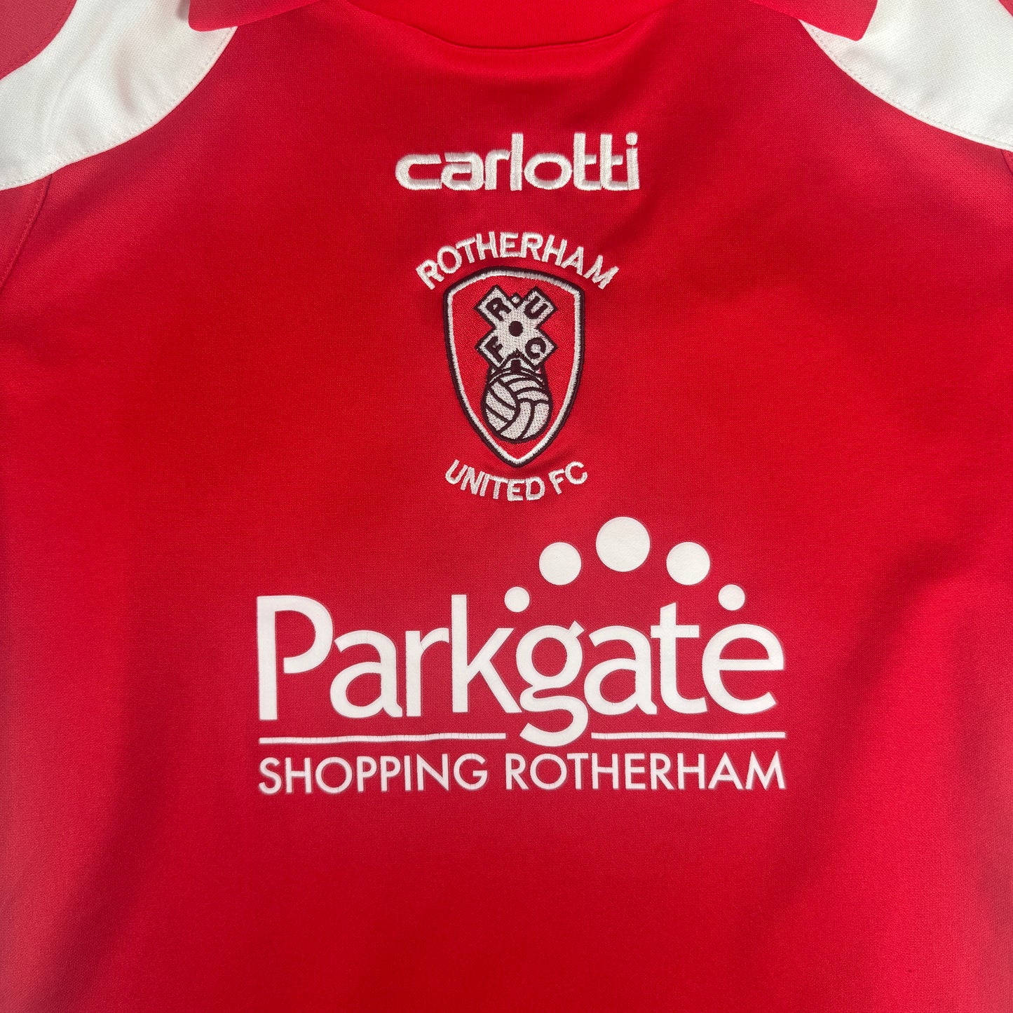 Rotherham United 2008/2009/2010 Home Football Shirt Large – Football Shirt Kingdom