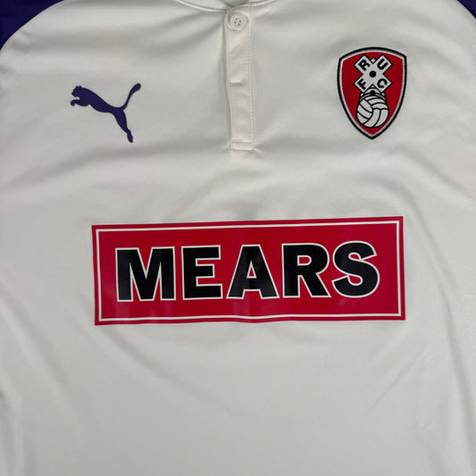 Rotherham United 2017/2018 Away Football Shirt Large – Football Shirt Kingdom