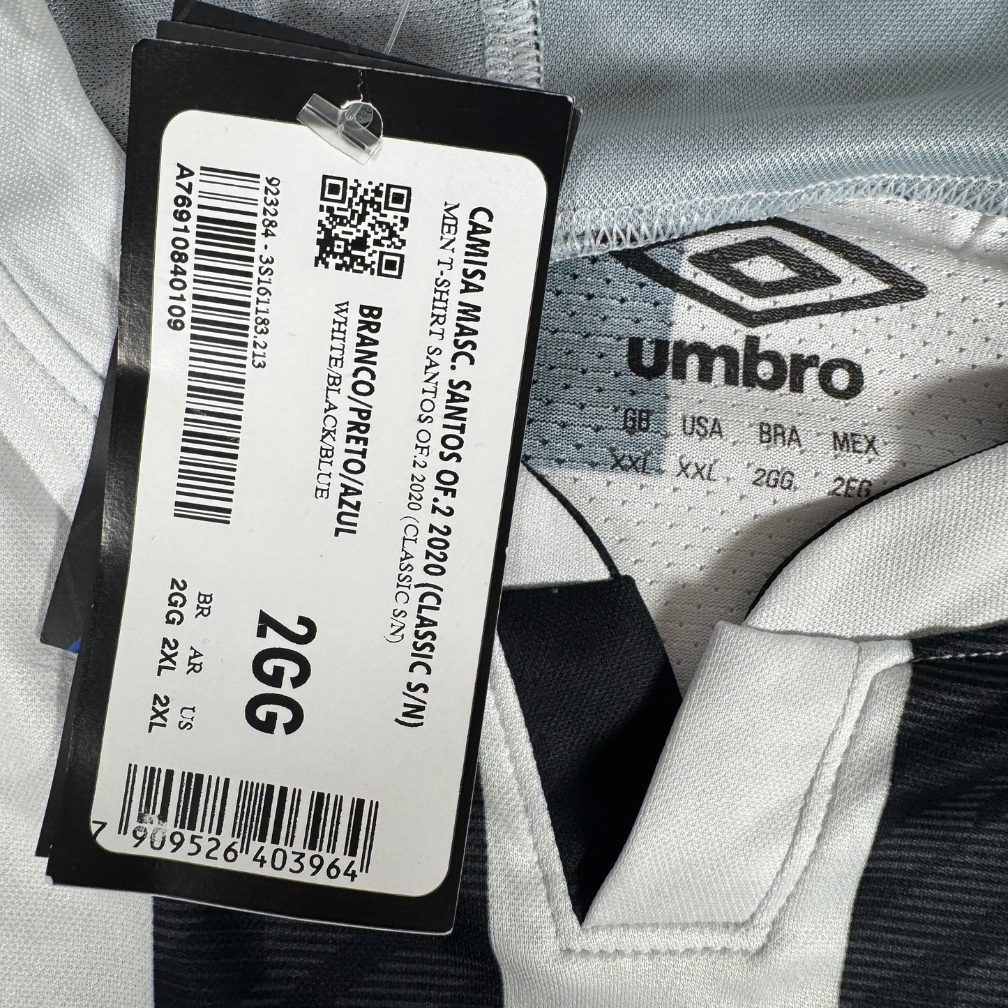 Santos 2020/2021 Away Football Shirt XXL 2XL BNWT – Football Shirt Kingdom