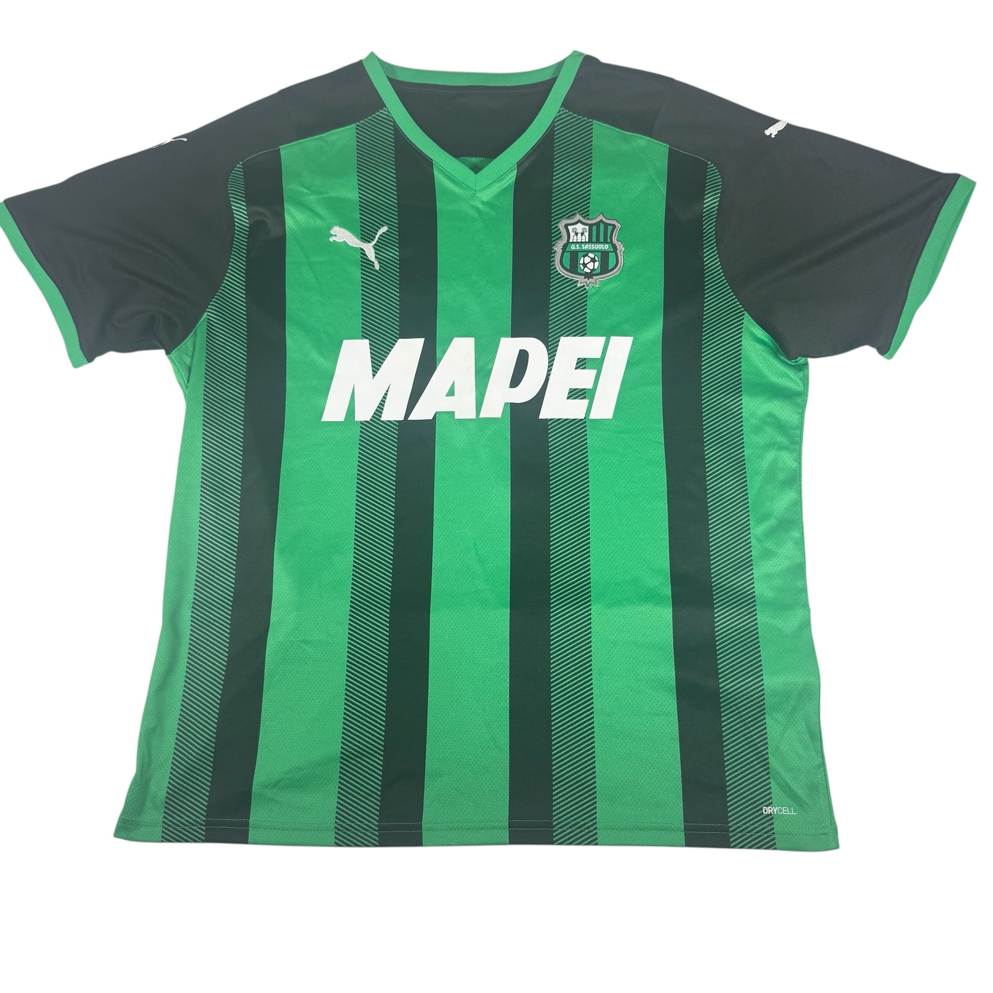 BOGA 7 Sassuolo 2021/2022 Home Football Shirt XL – Football Shirt Kingdom