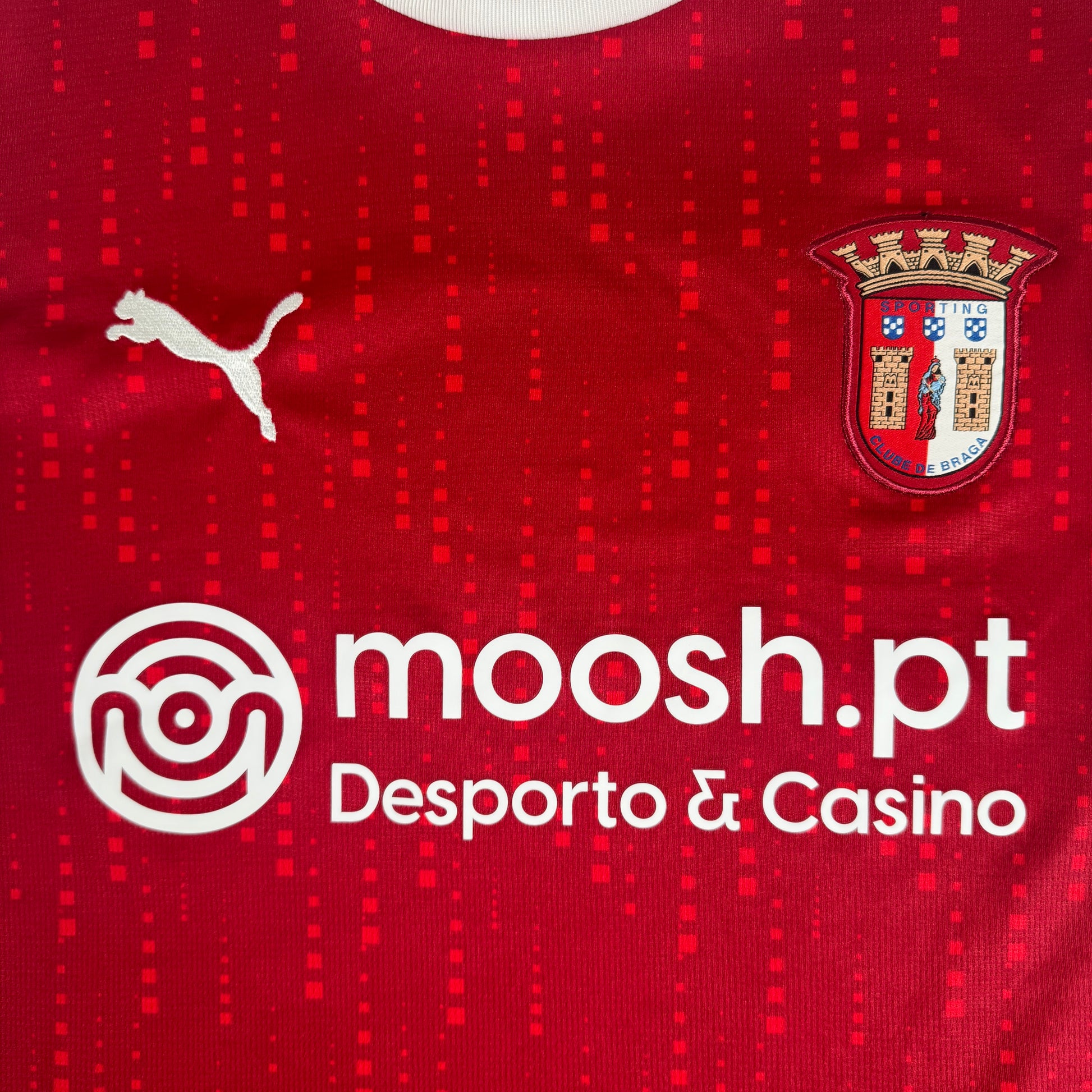 SC Braga 2023/2024 Home Football Shirt Medium – Football Shirt Kingdom