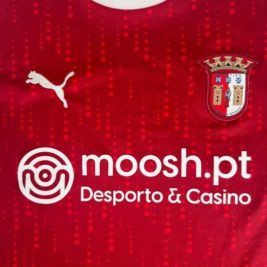 SC Braga 2023/2024 Home Football Shirt Medium – Football Shirt Kingdom