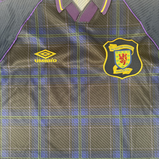 Scotland 1994/1995/1996 Home Football Shirt XL