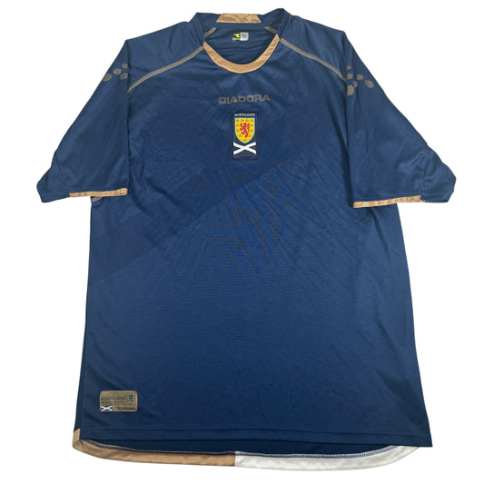 Scotland 2007/2008 Home Football Shirt XL – Football Shirt Kingdom