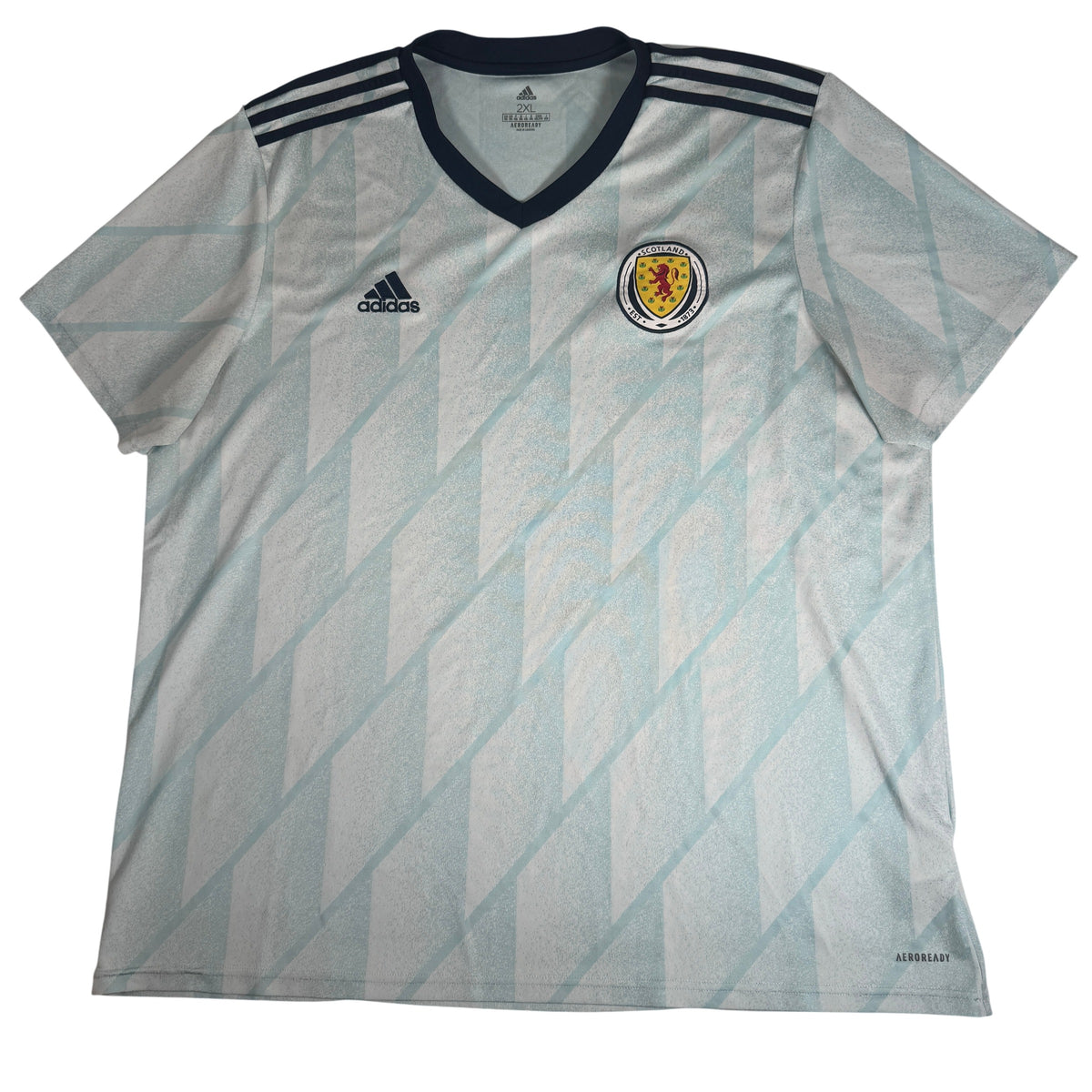 Front of Scotland 2020/2021/2022 away football shirt, size XXL