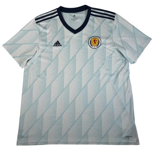 Front of Scotland 2020/2021/2022 away football shirt, size XXL