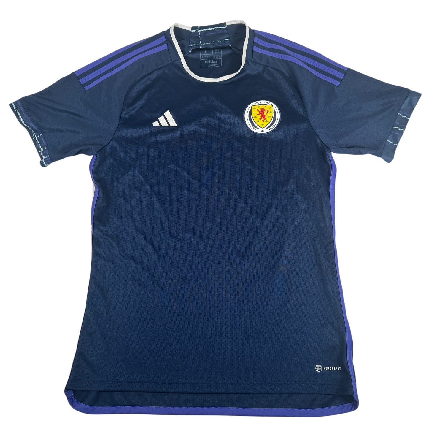 Scotland 2022/2023/2024 Home Football Shirt Large – Football Shirt Kingdom