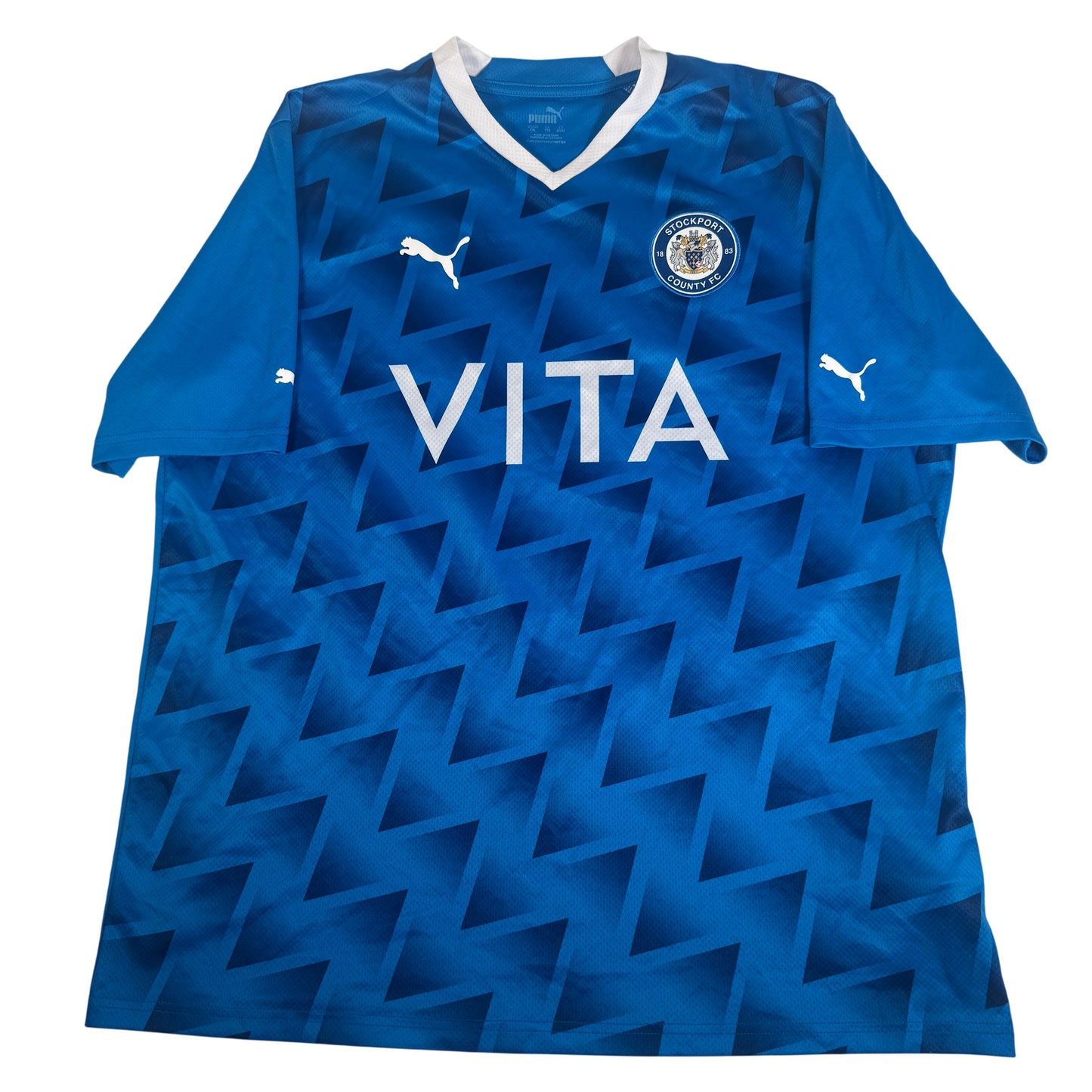Stockport County 2022/2023 Home Football Shirt XXL