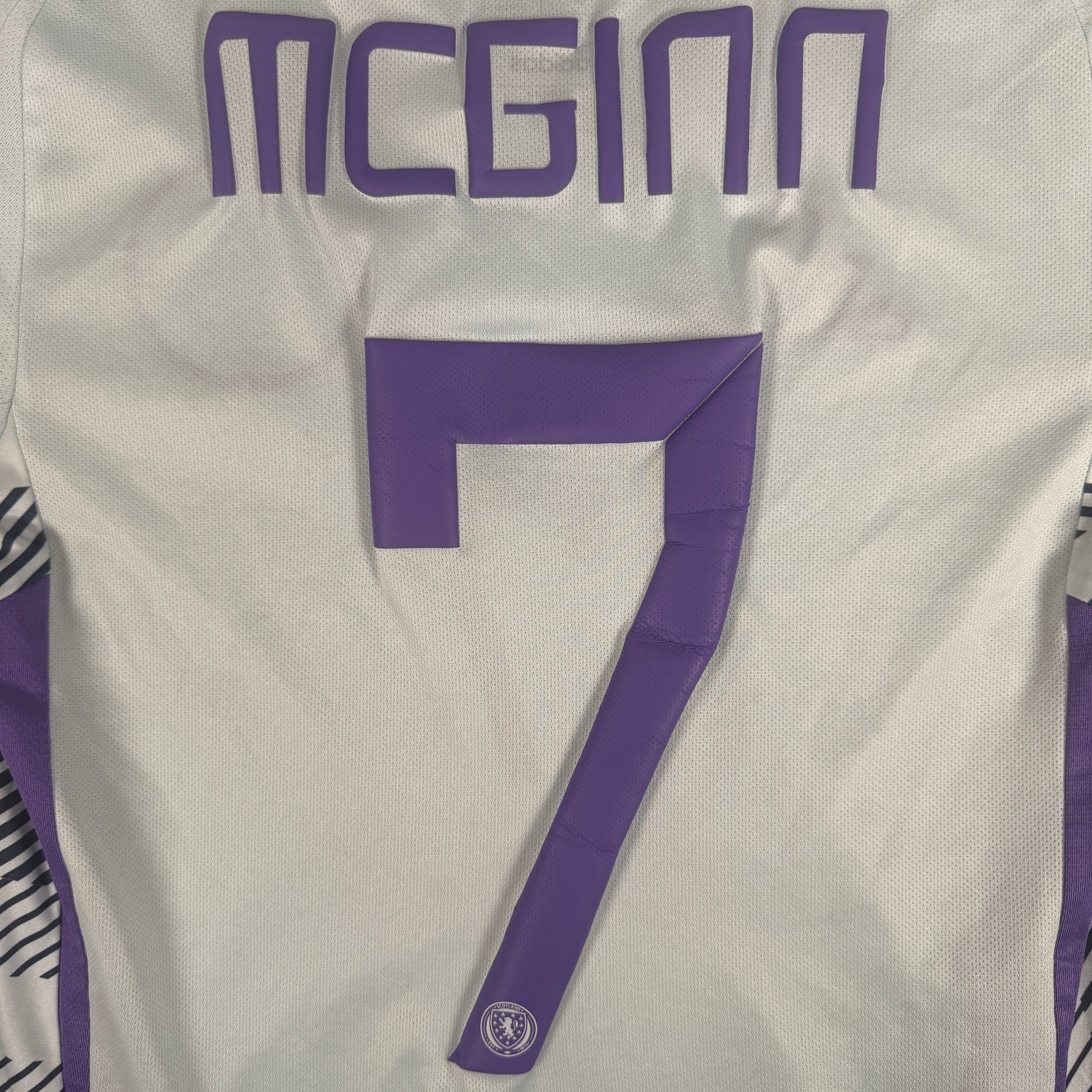 MCGINN 7 Scotland 2024/2025 Away Football Shirt Small – Football Shirt Kingdom