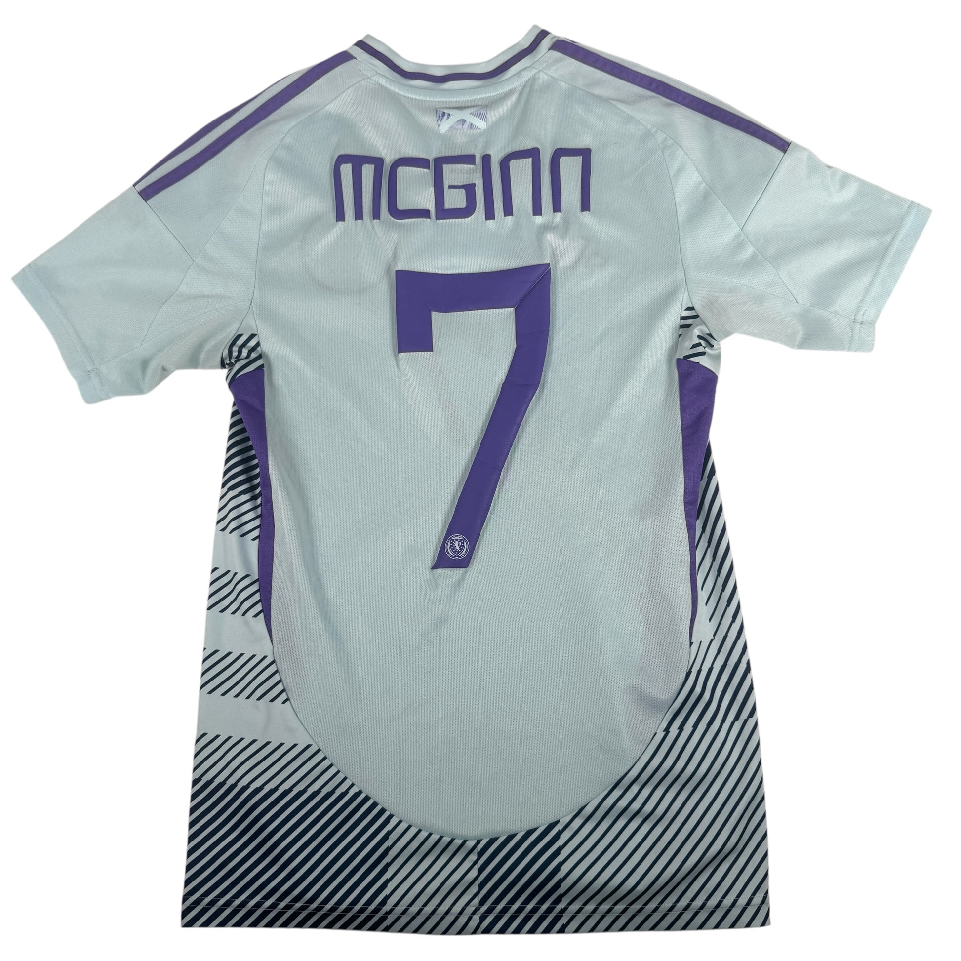 MCGINN 7 Scotland 2024/2025 Away Football Shirt Small – Football Shirt Kingdom