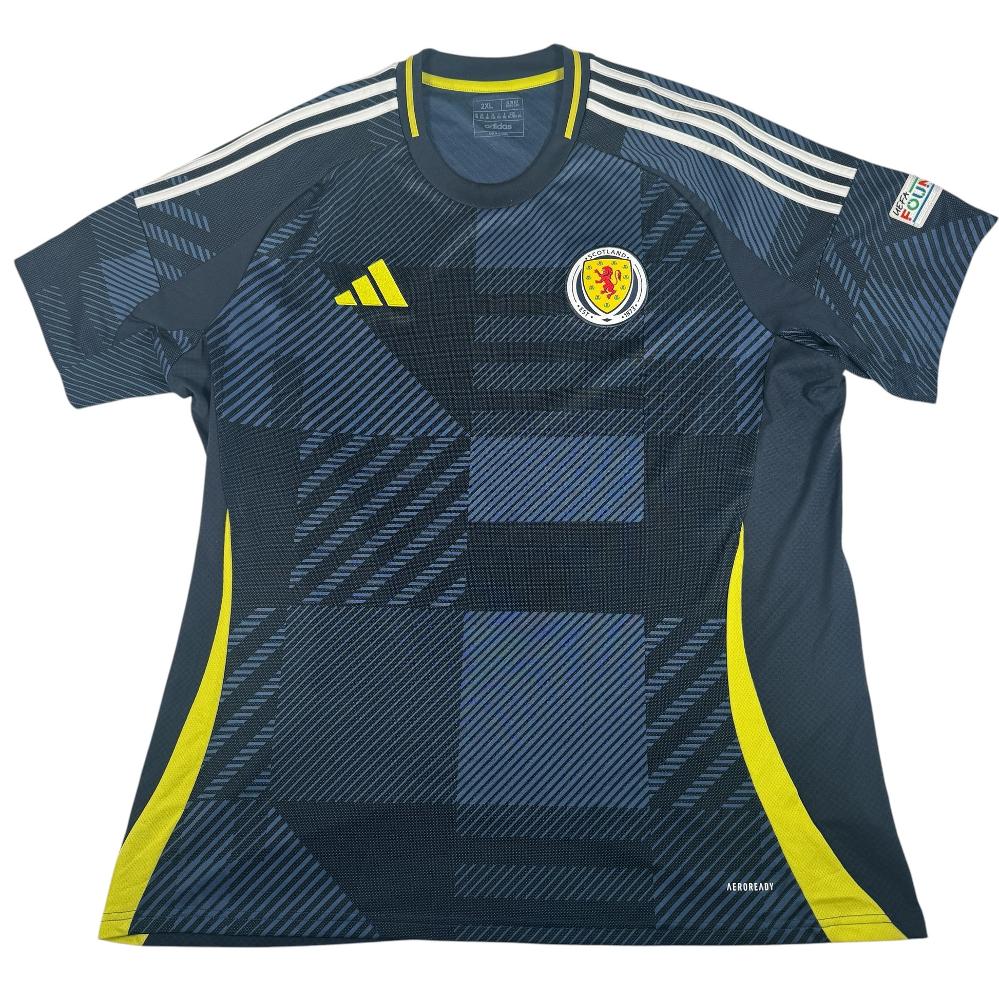 Scotland 2024/2025/2026 Home Football Shirt 2XL – Football Shirt Kingdom