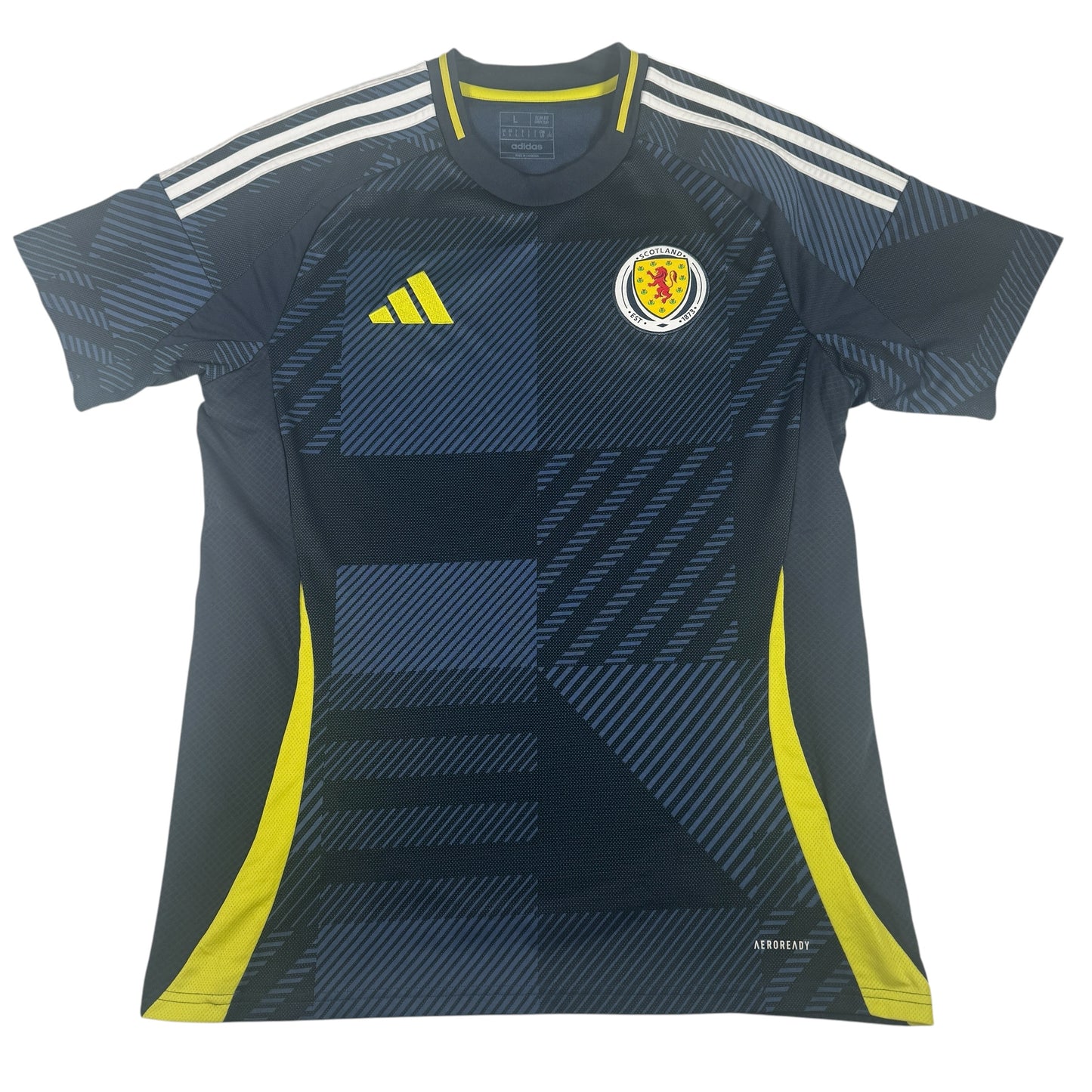 Scotland 2024/2025 Home Football Shirt Large – Football Shirt Kingdom