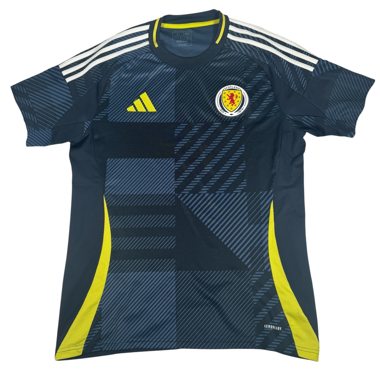 Scotland 2024/2025/2026 Home Football Shirt Large – Football Shirt Kingdom