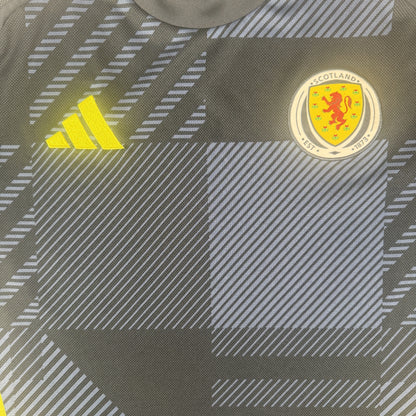 Scotland 2024/2025 Home Football Shirt Large — front close-up