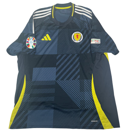 Scotland 2024/2025 Home Football Shirt XXL — full front view