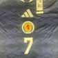 Mcginn 7 Scotland 2026/2027 Home Football Shirt Small BNWT