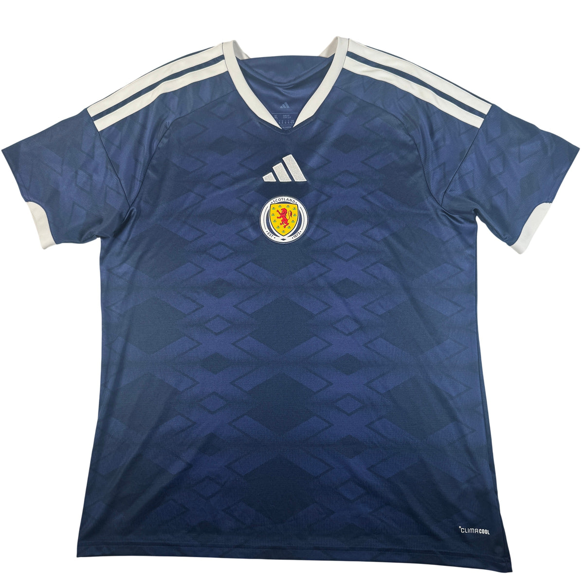Front of Scotland 2026/2027 home football shirt, size XL