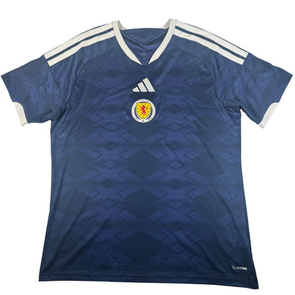 Front of Scotland 2026/2027 home football shirt, size XL