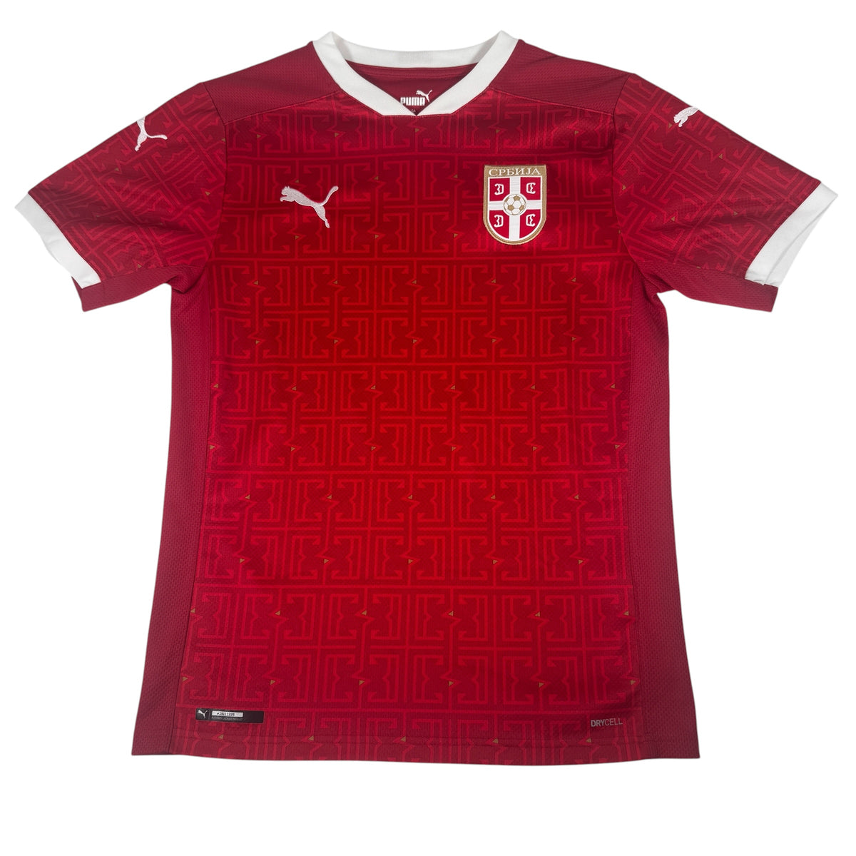Serbia 2020/2021/2022 Home Football Shirt Small – Football Shirt Kingdom