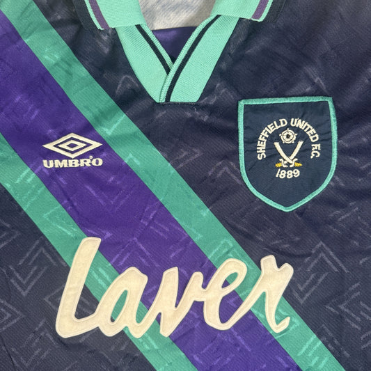 Sheffield United 1993/1994/1995 Away Football Shirt Medium