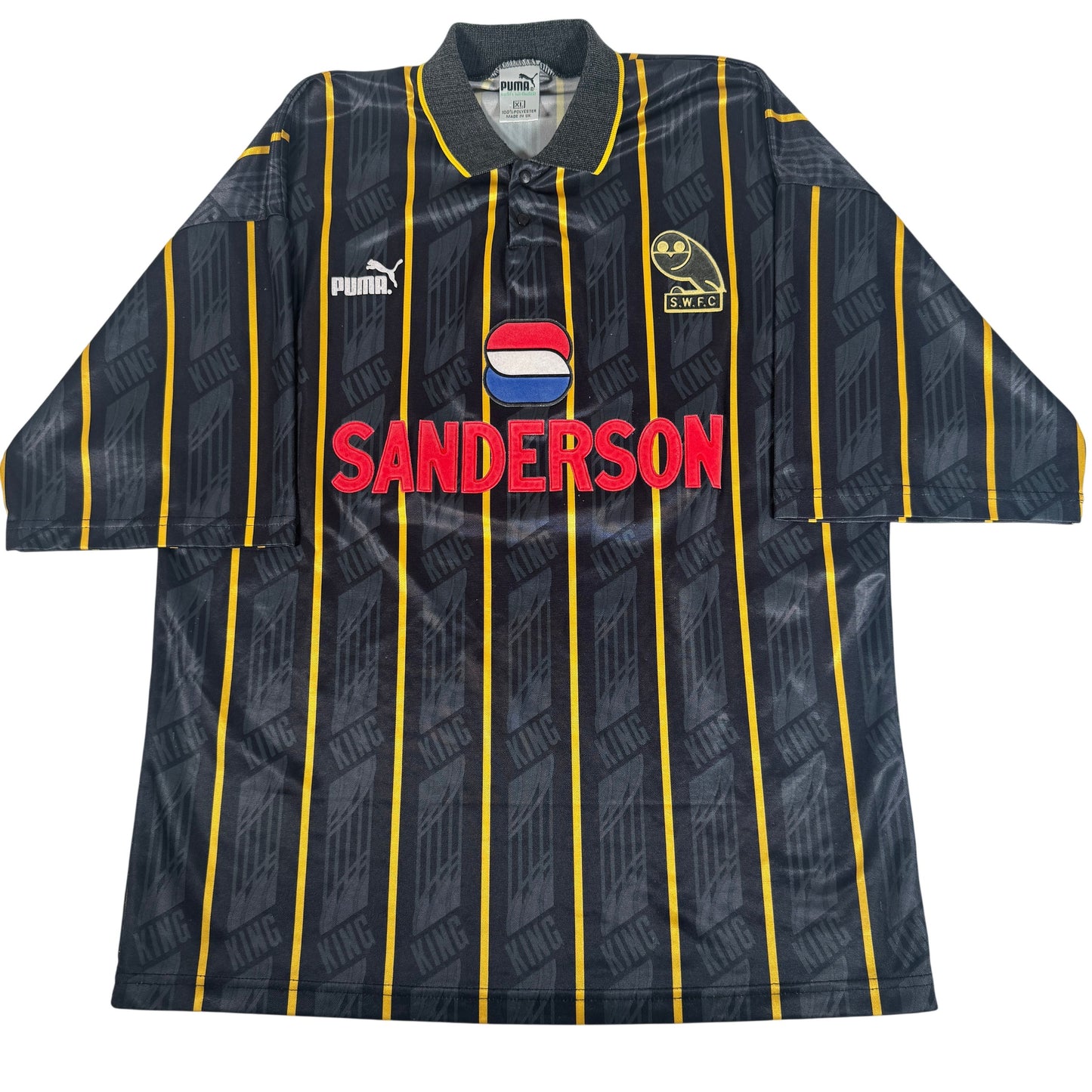Sheffield Wednesday 1993/1994/1995 Away Football Shirt XL
