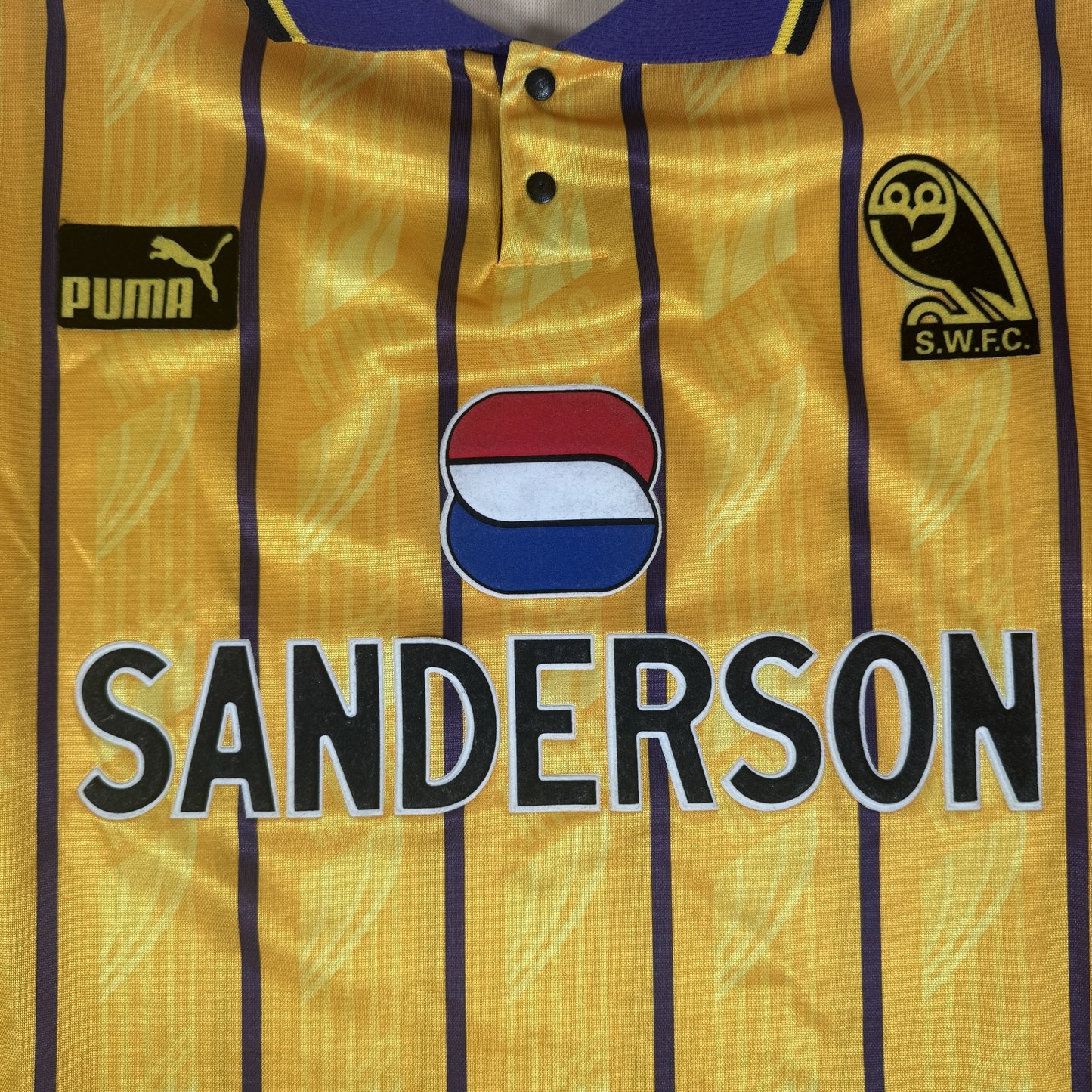 Sheffield Wednesday 1994/1995 Away Football Shirt XXL