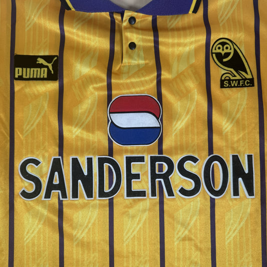 Sheffield Wednesday 1994/1995 Away Football Shirt XXL
