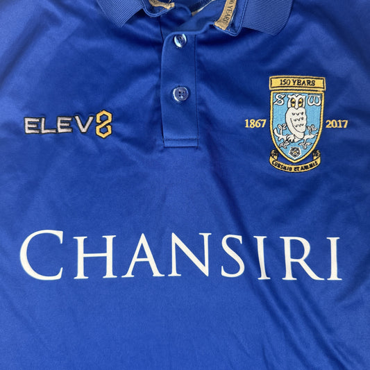 Sheffield Wednesday 2017/2018 Home Football Shirt Small