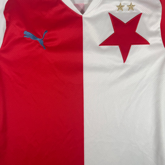 Slavia Prague 2021/2022 Home Football Shirt Small – Football Shirt Kingdom