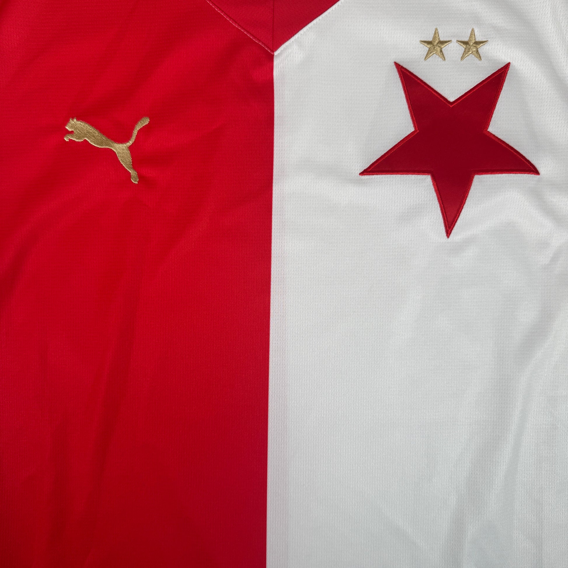 Slavia Prague 2024/2025 Home Football Shirt XL – Football Shirt Kingdom