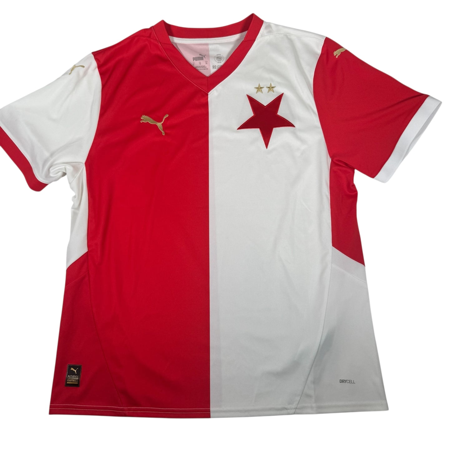 Slavia Prague 2024/2025 Home Football Shirt XL – Football Shirt Kingdom