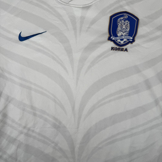 South Korea 2010/2011/2012 Away Football Shirt Large – Football Shirt Kingdom