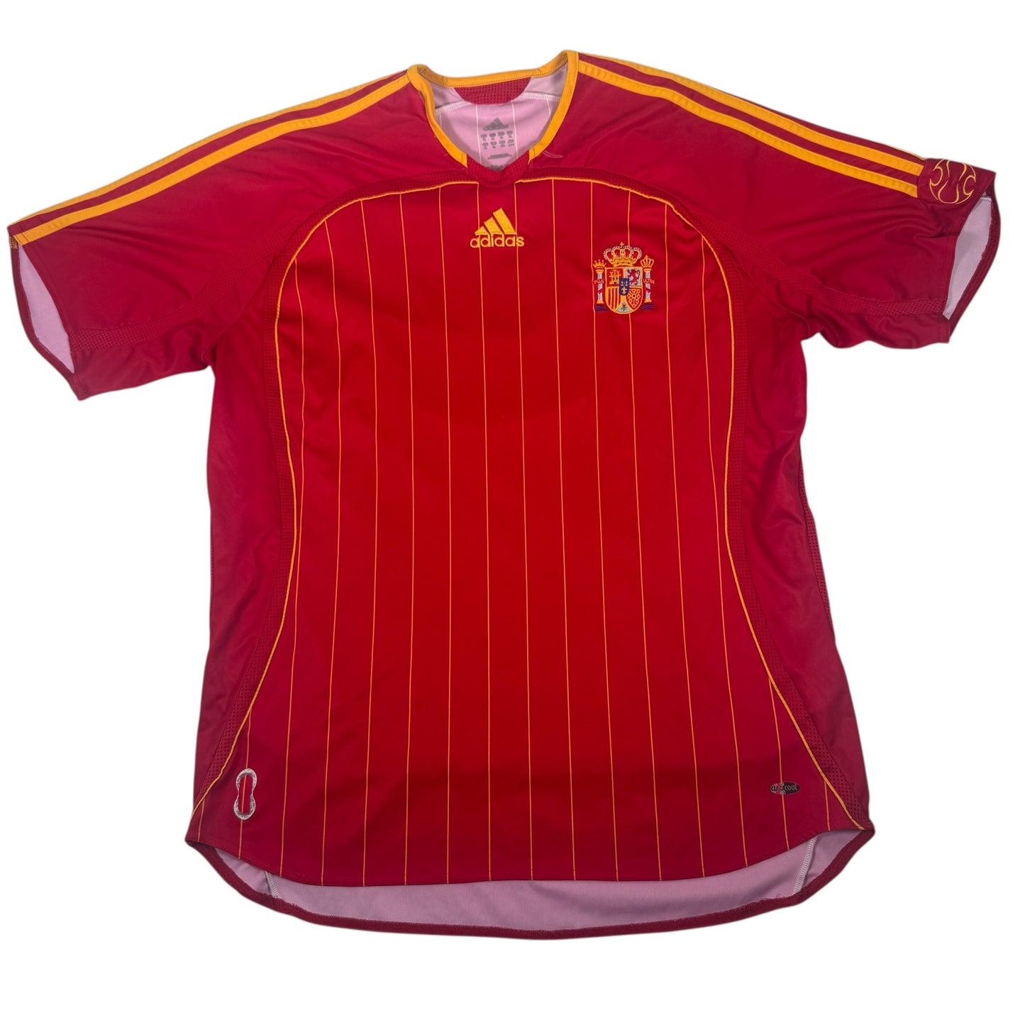 Spain 2006/2007/2008 Home Football Shirt XL – Football Shirt Kingdom
