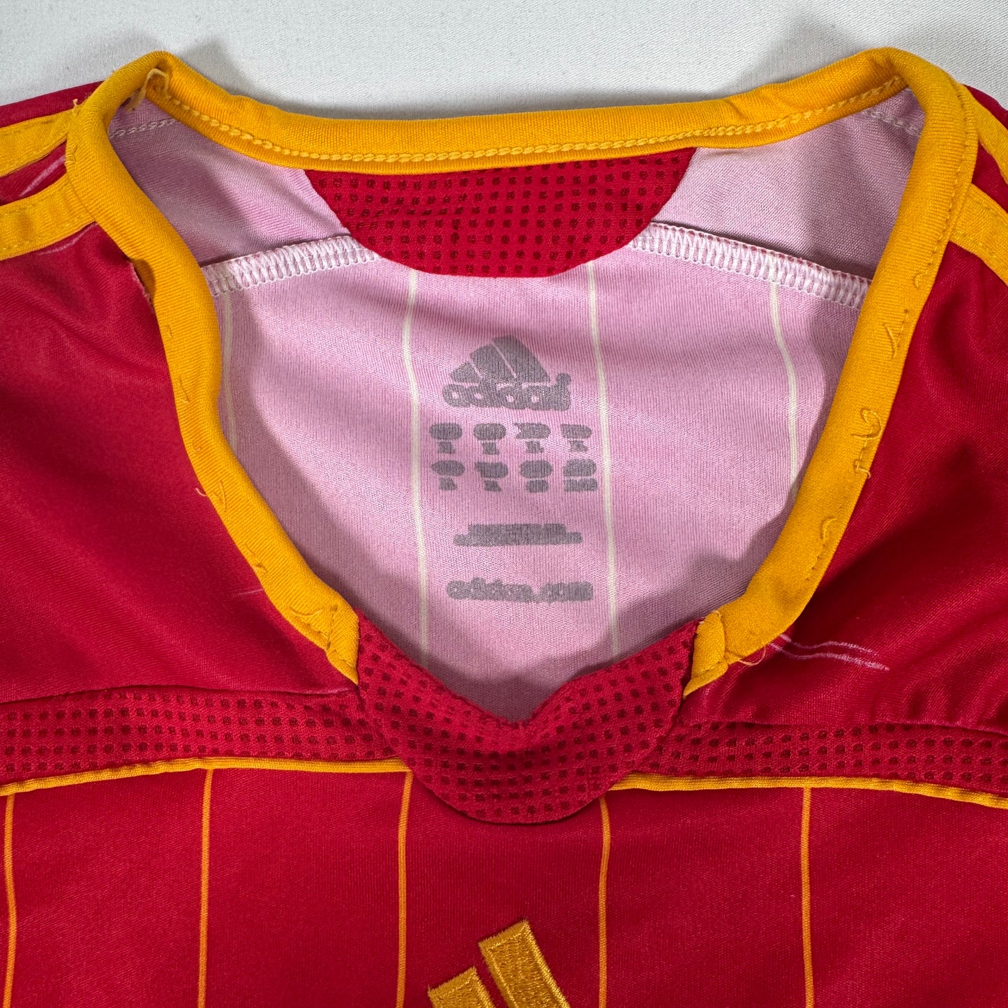 Spain 2006/2007/2008 Home Football Shirt XL – Football Shirt Kingdom
